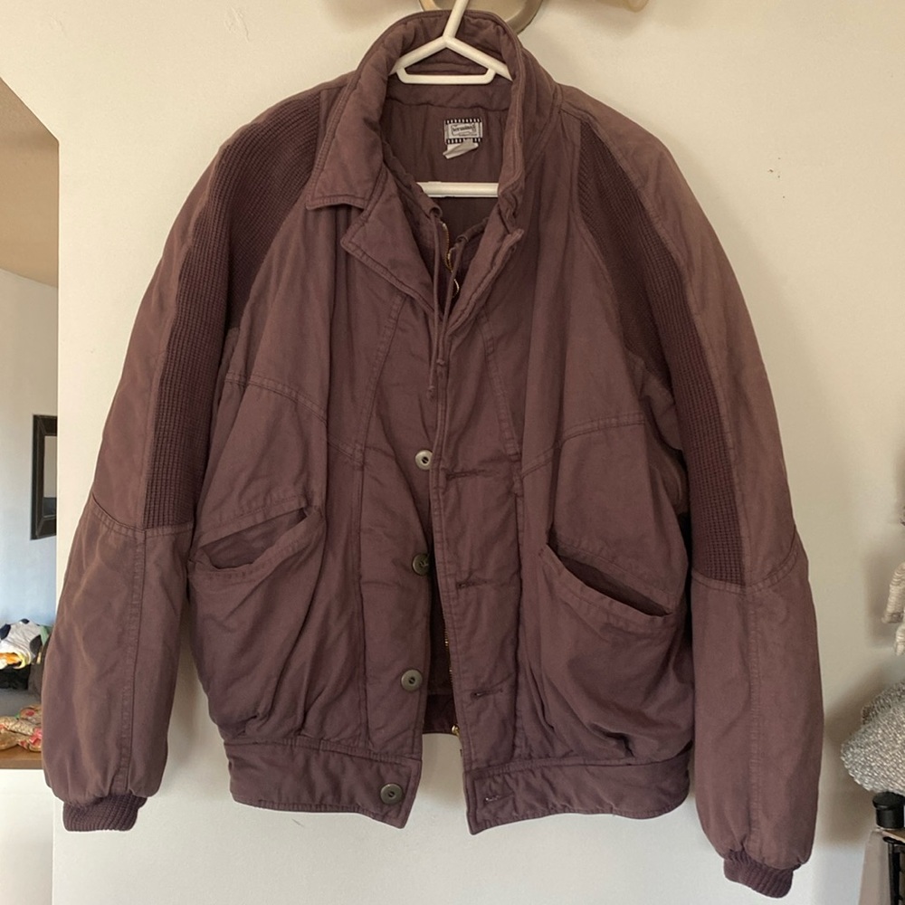 Terminal brand purple jacket size large